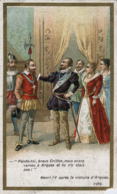 Henri IV, après la victoire d