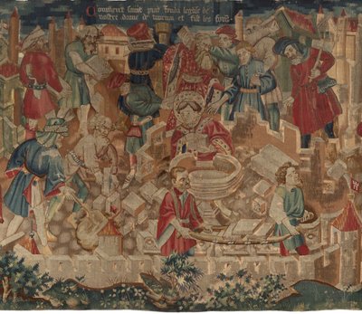 Histoire de Saint Piat et Saint Eleuthère, Scène 5 : Comment le saint Piat a fondé l
