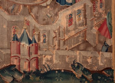 Histoire de Saint Piat et Saint Éleuthère, Scène 6 (détail) - Unknown artist