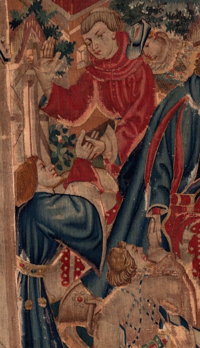 Histoire de Saint Piat et Saint Éleuthère, Scène 8 (détail) - Unknown artist