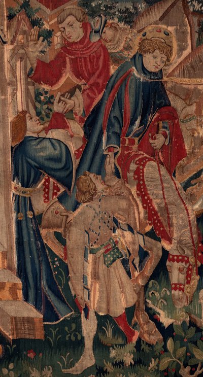 Histoire de Saint Piat et Saint Éleuthère, Scène 8, (détail) centre - Unknown artist