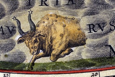 Horoscope : signe du zodiaque, le Taureau - Unknown artist