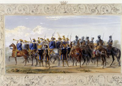 Gardes à cheval - dans "Chevalier d