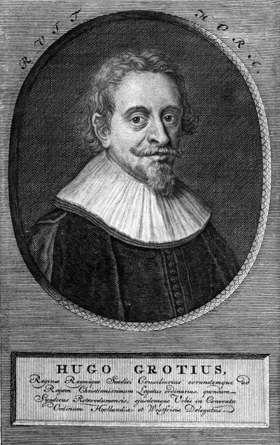Hugo Grotius (1583-1645) (Huig de Groot), avocat et diplomate néerlandais. - Unknown artist