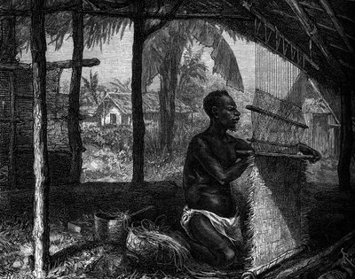 Zoo humain : tisserand adouci du Gabon à l