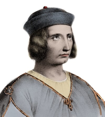 Humbert III, comte de Savoie - Humbert III de Savoie (Humbert III de Maurienne) le Bienheureux 1136-1189 - gravure - Unknown artist