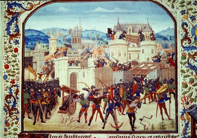 Guerre de Cent Ans : le sac de la ville d