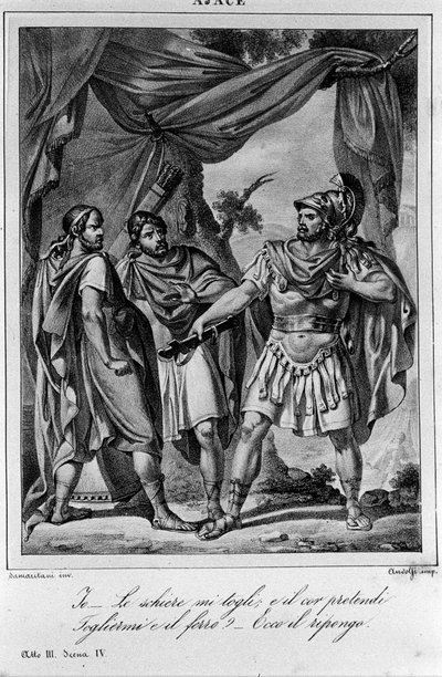 Illustration pour la scène 3 de l