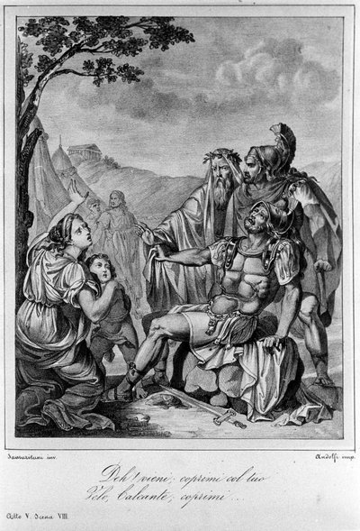 Illustration pour la scène 8 de l