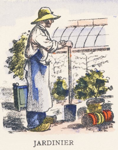 J: jardinier - Unknown artist