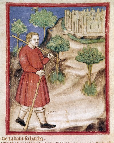 Jacob va chez Laban en Mésopotamie - Unknown artist