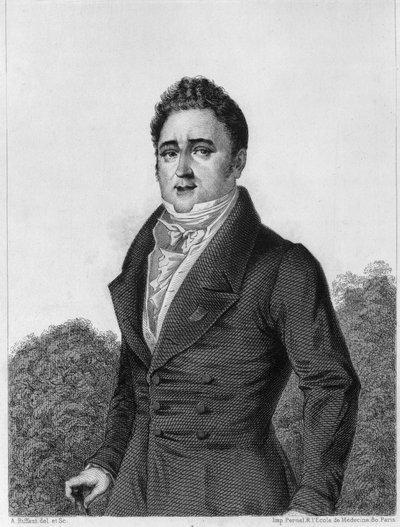 Jacques Lafitte (1767-1844), banquier et politicien français - gravure dans "Histoire de la vie politique et privée de Louis Philippe" - Unknown artist