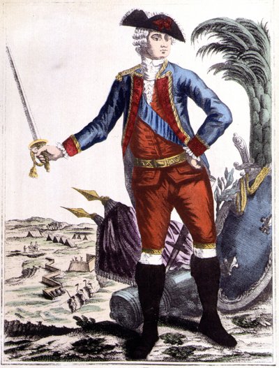 Jean-Baptiste Donatien de Vimeur, comte de Rochambeau (1725-1807), lieutenant général des armées du roi, commandant de l