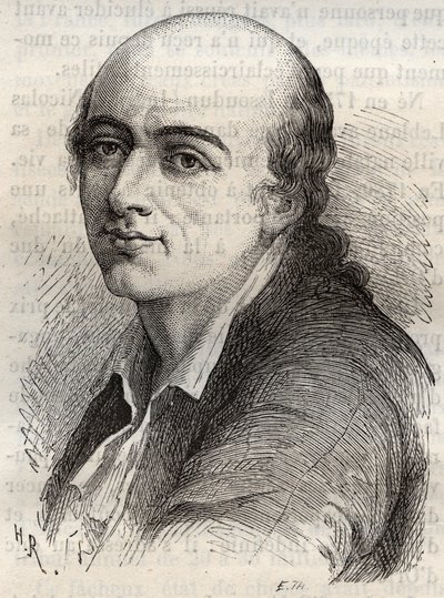 Jean-Claude Delamétherie (1743-1817) naturaliste, minéralogiste et paléontologue français - Unknown artist