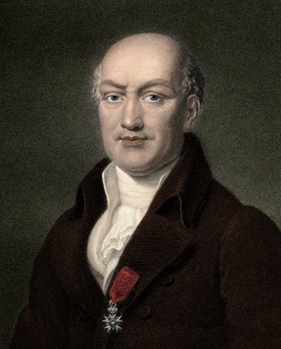 Jean-Baptiste Joseph Delambre (1749-1822) - gravure - 19ème siècle - Unknown artist