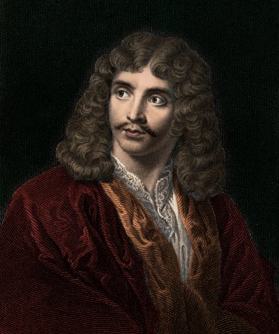 Jean Baptiste Poquelin Molière 1622-1673 - Unknown artist