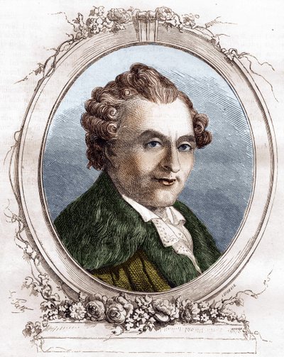 Jean Michel Sedaine. Auteur dramatique français (1719-1797) - Unknown artist