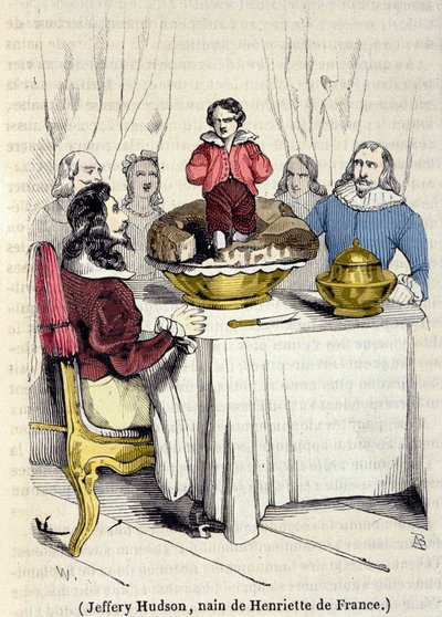 Jeffrey Hudson (1619-1682), nain de la Reine d