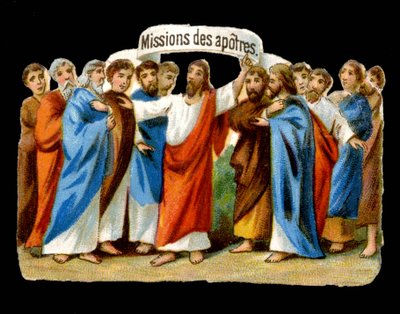 Jésus confie leurs missions aux apôtres - Unknown artist