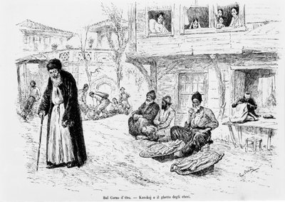Ghetto juif à Constantinople - Unknown artist