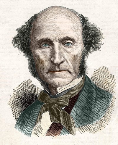 John Stuart Mill (1806 - 1873), philosophe et économiste britannique. - Unknown artist