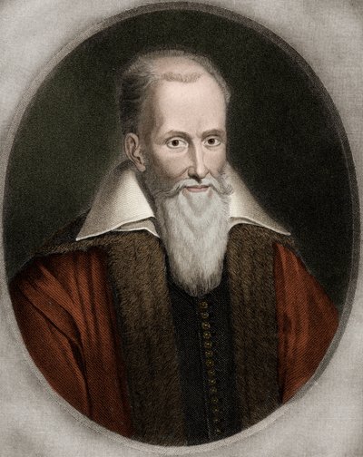 Joseph Juste Scaliger (1540-1609) - gravure - 19ème siècle - Unknown artist