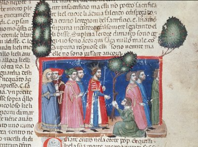 Jules César (101-44 av. J.-C.) apprenant la conjuration de Catilina en 63 av. J.-C. - Unknown artist