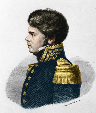 Jules Poret de Blosseville. Explorateur, marin et géographe français. 1802-1833 - Unknown artist