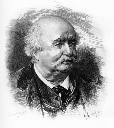 Jules Sandeau (1811-1883), écrivain, romancier et dramaturge français. - Unknown artist