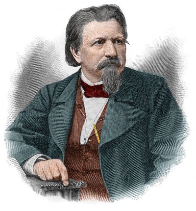 Karl Ferdinand Gutzkow (1811-1878), écrivain, dramaturge et journaliste allemand. - Unknown artist