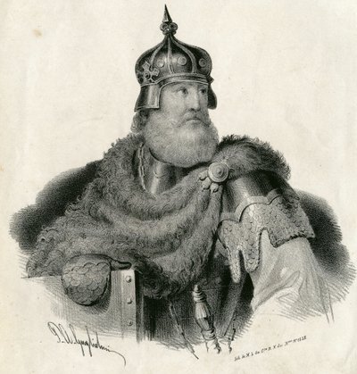 Kestutis - Grand-duc de Lituanie et duc de Trakai (1297-1382) - Unknown artist