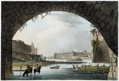 La Monnaie, 4 Nations dans Paris vu par J.C. Mats, publié par W. Miller à Londres-1806 - Unknown artist