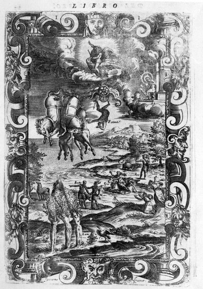 La chute de Phaéton - dans Les Métamorphoses d