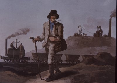 Ouvrier, début de la révolution industrielle, début du 19e siècle - Unknown artist