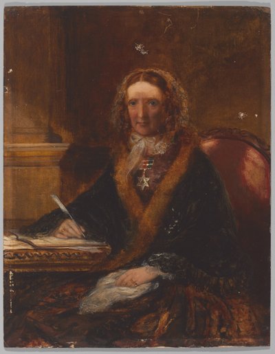Lady Gough, portant l