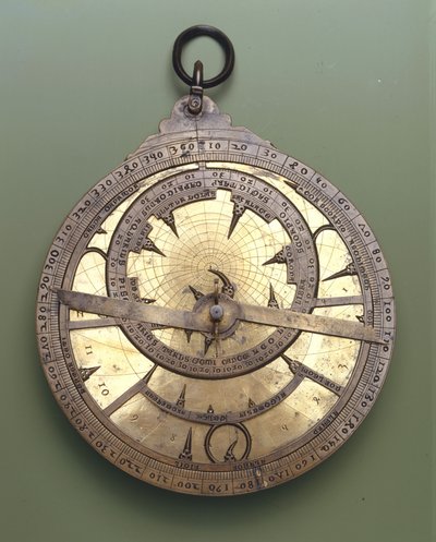 Astrolabe latin utilisé en Italie et en Europe du Sud au début du XIVe siècle - Unknown artist