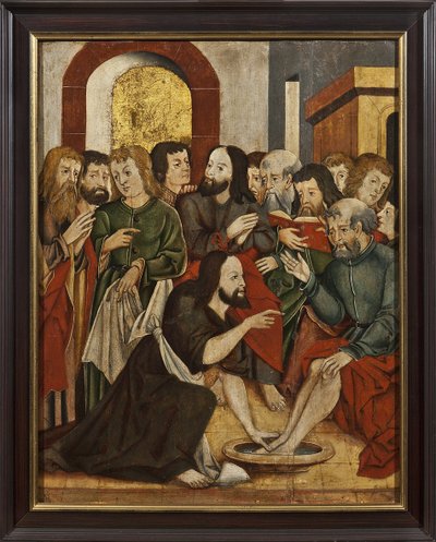Le Christ lavant les pieds de Saint Pierre - Unknown artist