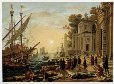 Le Débarquement de Cléopâtre à Tarse, d