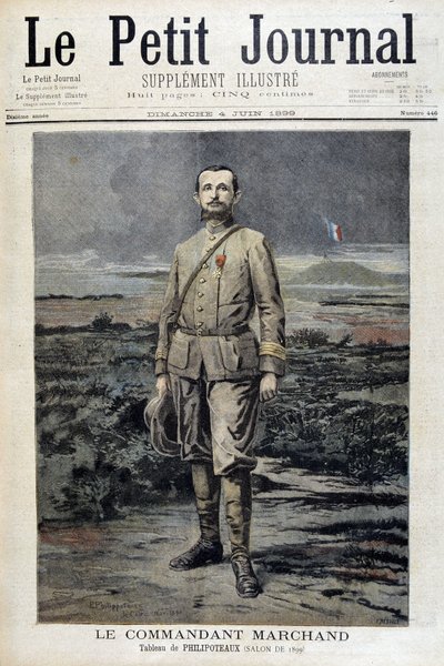 Le commandant Marchand - dans « Le Petit Journal » du 04/06/1899 - Unknown artist