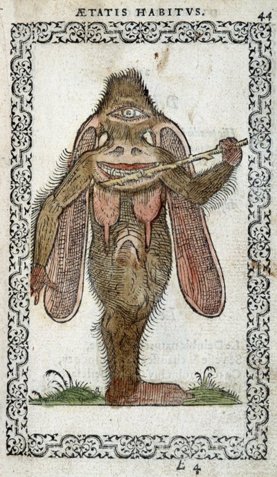 Le cyclope - dans "Habits et effigies" par Jean Sluperius - Unknown artist