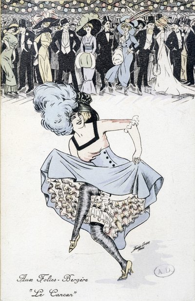 Les Folies-Bergère : le "Cancan" - Unknown artist