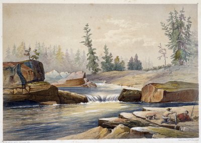 Les chutes de Papineau - Unknown artist