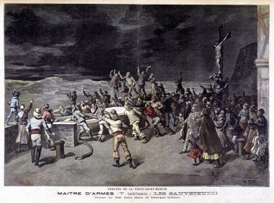 Les sauveteurs : 7e tableau de la pièce « Maître d