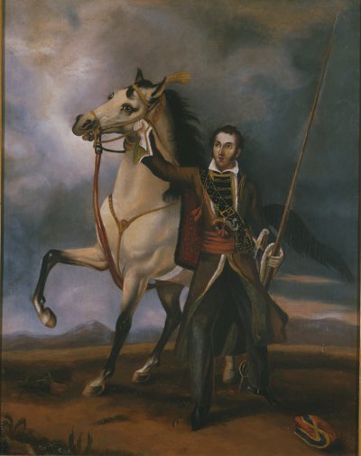Lieutenant (plus tard Capitaine) Charles Swanston, Poona Irregular Horse - Unknown artist