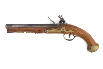 Pistolet à silex de dragon léger - Unknown artist