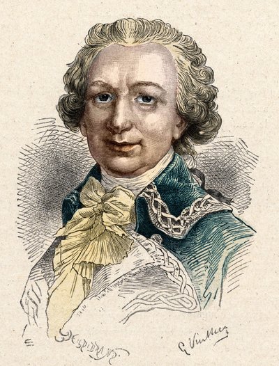 Louis Antoine, comte de Bougainville (1729-1811), navigateur français - Unknown artist