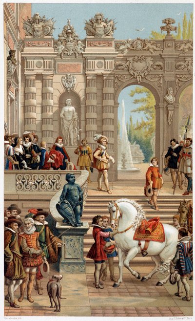 Louis XIII à la cour, à l