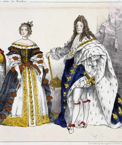 Louis XIV et Marie-Thérèse d