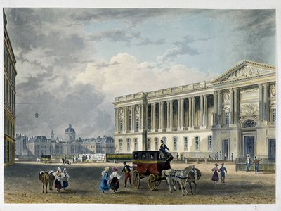 Louvre - Façade Est, à l