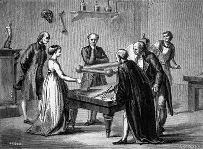 Luigi Galvani, professeur à Bologne, découvre en 1780 l